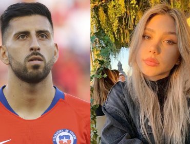 Imágenes confirmarían romance entre Constanza Ríos y el futbolista Guillermo Maripán