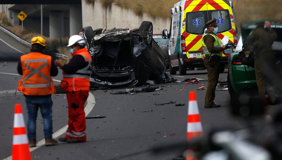 Exceso de velocidad se mantiene como la principal causa de muerte en siniestros de tránsito de la región de Valparaíso