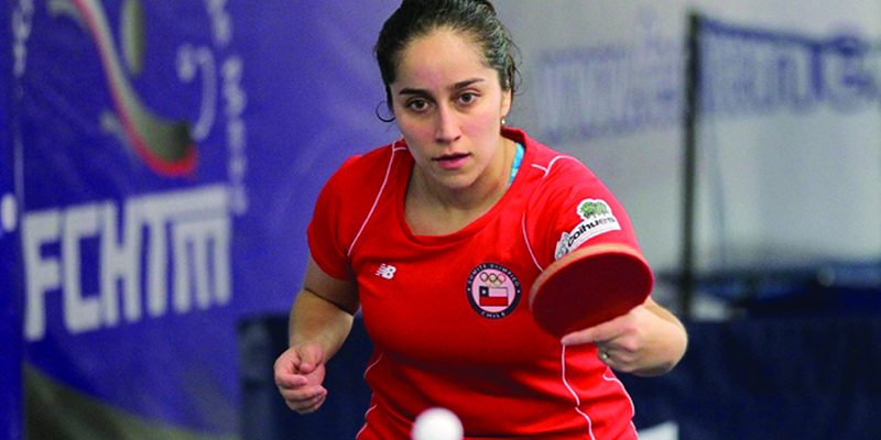 Paulina Vega cayó en la segunda ronda de tenis de mesa y le dijo adiós a Tokio