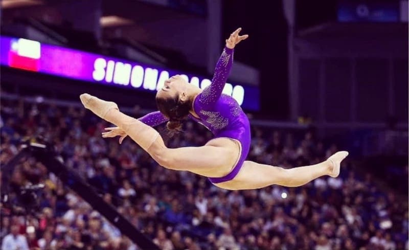 Pobre estreno de Simona Castro en Gimnasia Artística en los Juegos Olímpicos