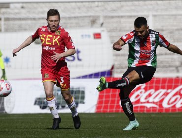 Palestino derrotó a Unión Española en el último suspiro de un emocionante duelo