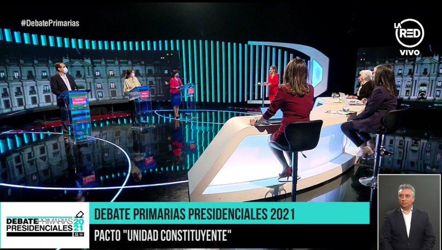 Crisis en la Macrozona Sur, economía y pensiones marcaron los primeros instantes del debate de Unidad Constituyente