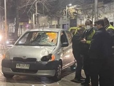 Persona en situación de calle fallece en Santiago luego de ser arrollada por conductora en estado de ebriedad