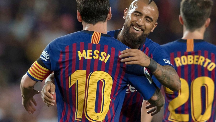 Vidal por salida de Messi del Barca: "Le voy a hablar para ver si quiere venir a Rodelindo Román"
