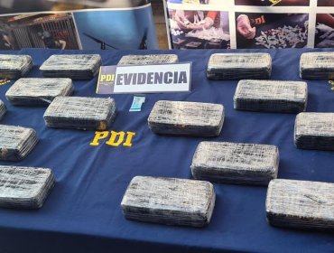 Incautan cerca de 18 kilos de cocaína base durante operativo en plaza de peajes de Nogales