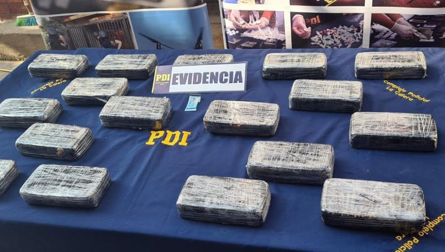 Incautan cerca de 18 kilos de cocaína base durante operativo en plaza de peajes de Nogales