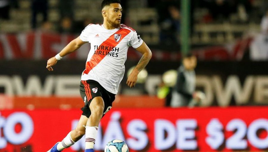 Paulo Díaz fue suplente en ajustada caída de River Plate ante Godoy Cruz