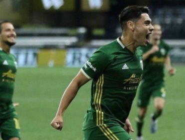 Felipe Mora anotó en la victoria de Portland y sigue con su racha goleadora