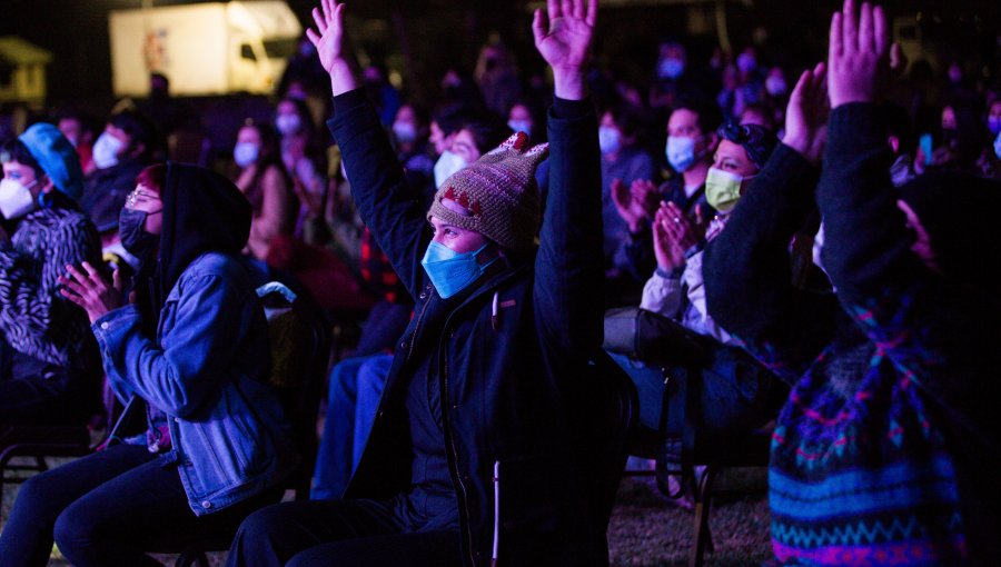 Así fue el primer concierto masivo en Chile desde iniciada la pandemia