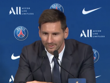 Lionel Messi en su presentación en el PSG: "Estoy feliz y con las ganas intactas de seguir ganando"