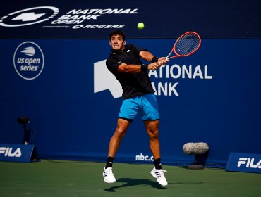 Cristian Garin cayó en la segunda ronda del Masters 1.000 de Toronto ante John Isner