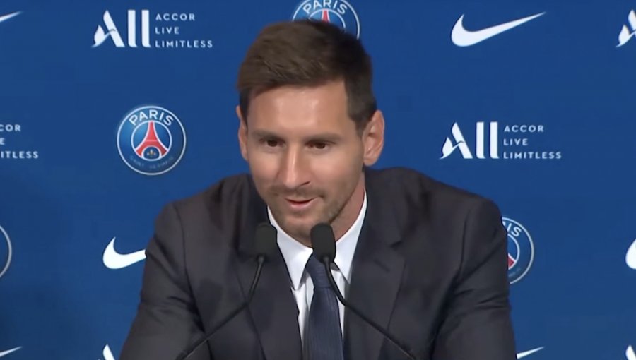 Lionel Messi en su presentación en el PSG: "Estoy feliz y con las ganas intactas de seguir ganando"