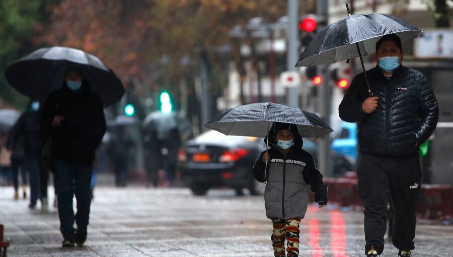 Anuncian posible llegada de intensas lluvias para la próxima semana en la zona centro-sur del país