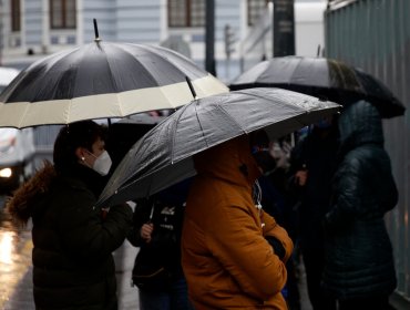 Declaran Alerta Temprana Preventiva para la región de Valparaíso por sistema frontal