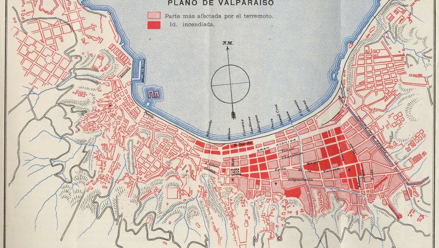 Valparaíso conmemora 115 años de una de sus más dolorosas cicatrices: el terremoto, tsunami e incendios del 16 de agosto de 1906