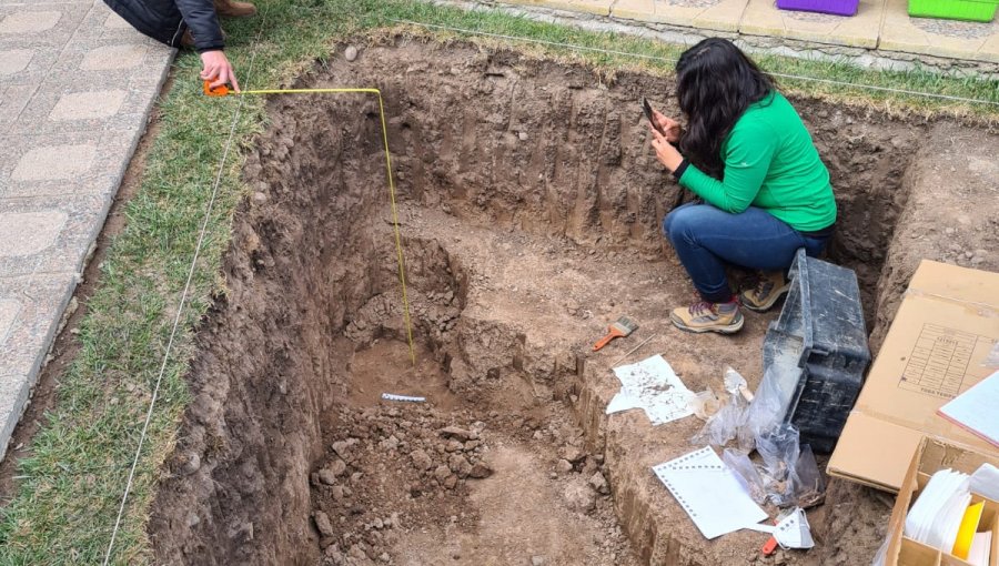 Encuentran cráneo humano mientras se efectuaban labores de excavación para construir una piscina en Quillota