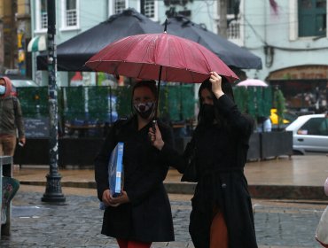Actualizan la Alerta Temprana Preventiva para la región de Valparaíso por evento meteorológico que dejará entre 20 y 30 mm de lluvia