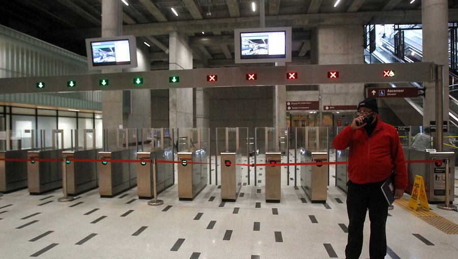Metro de Santiago restablece servicio en la Línea 6: fue suspendido por razones desconocidas