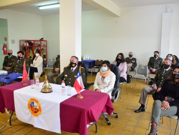 Bomberos de Quilpué conmemoraron sus 72 años de vida con emotiva ceremonia en modalidad híbrida