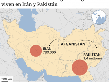A dónde se dirigen los refugiados de Afganistán y qué países los están acogiendo