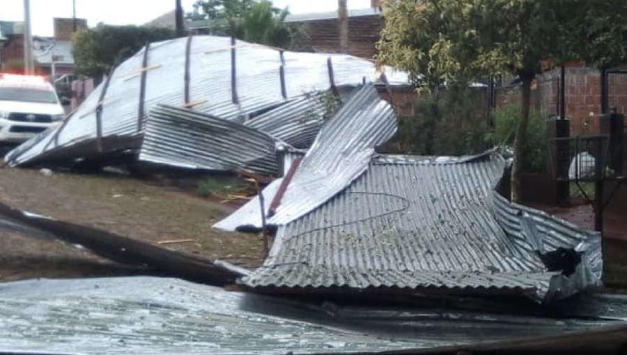 Reportan voladura de techumbre en escuela de la comuna de San Esteban: no hubo personas lesionadas