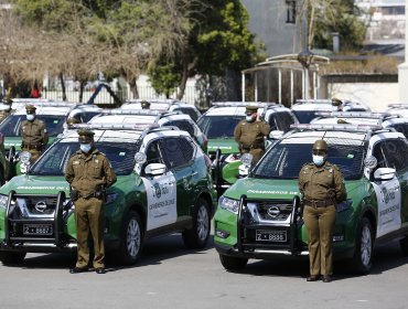 Presidente Piñera entrega flota de 666 nuevos vehículos policiales a Carabineros