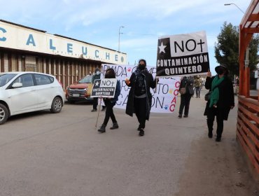 A 3 años de las intoxicaciones masivas en Quintero y Puchuncaví: Vecinos marcharon exigiendo la protección de las personas y el medioambiente