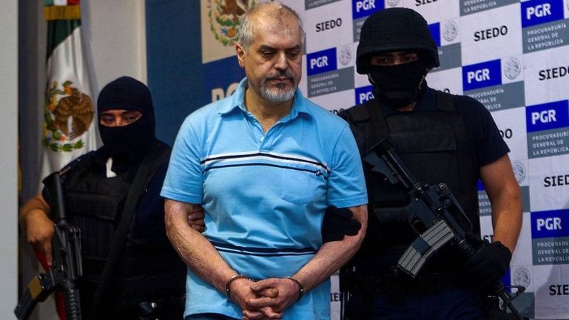 EE.UU. entrega al exjefe del cartel de Tijuana Eduardo Arellano Félix a las autoridades mexicanas