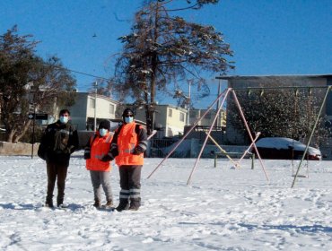 Sorpresa en el norte: Gran cantidad de nieve asombró a los habitantes de El Salvador