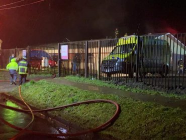 Incendio afectó a dependencias del Hospital de Vilcún: emergencia fue controlada por Bomberos