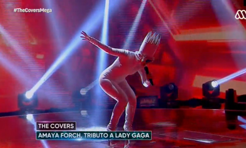 Camaleónica: Amaya Forch sorprendió con caracterización de Lady Gaga para "The Covers"
