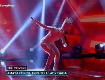 Camaleónica: Amaya Forch sorprendió con caracterización de Lady Gaga para "The Covers"