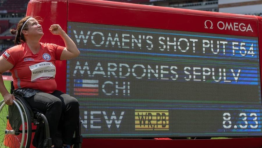 Francisca Mardones obtuvo medalla de oro y récord mundial en Paralímpicos