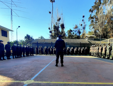 100 nuevos gendarmes se suman al trabajo penitenciario en unidades de la región de Valparaíso