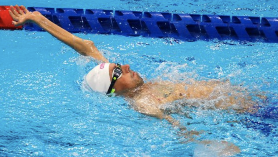 Alberto Abarza se queda con la plata en los 50 mts espalda y ya suma tres medallas para Chile en los Paralímpicos