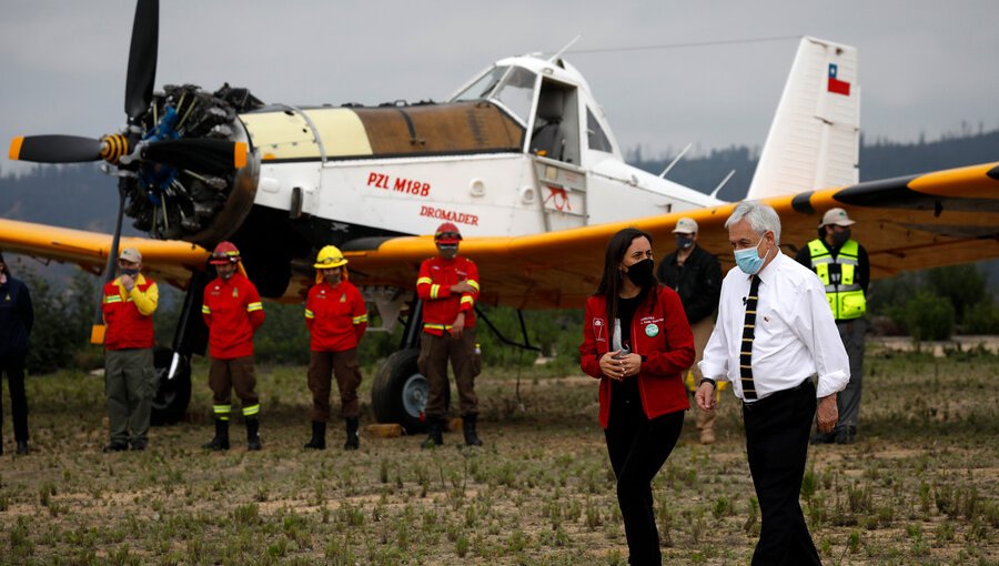 Presidente Piñera presentó en Valparaíso el plan contra incendios forestales para la temporada 2021-2022