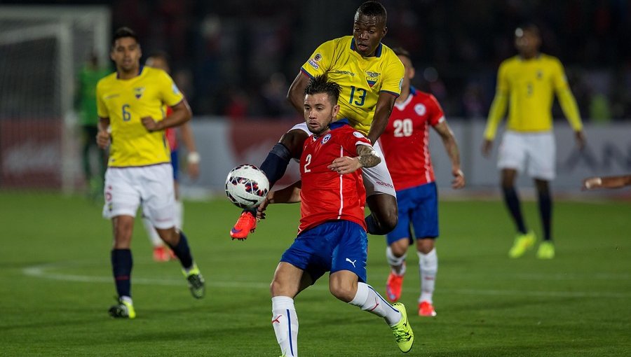 Capitán de Ecuador y duelo ante la Roja: "Será mucho más difícil que contra Paraguay"