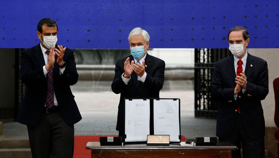 Presidente Piñera firma proyecto de ley que crea el Ministerio de Seguridad Pública