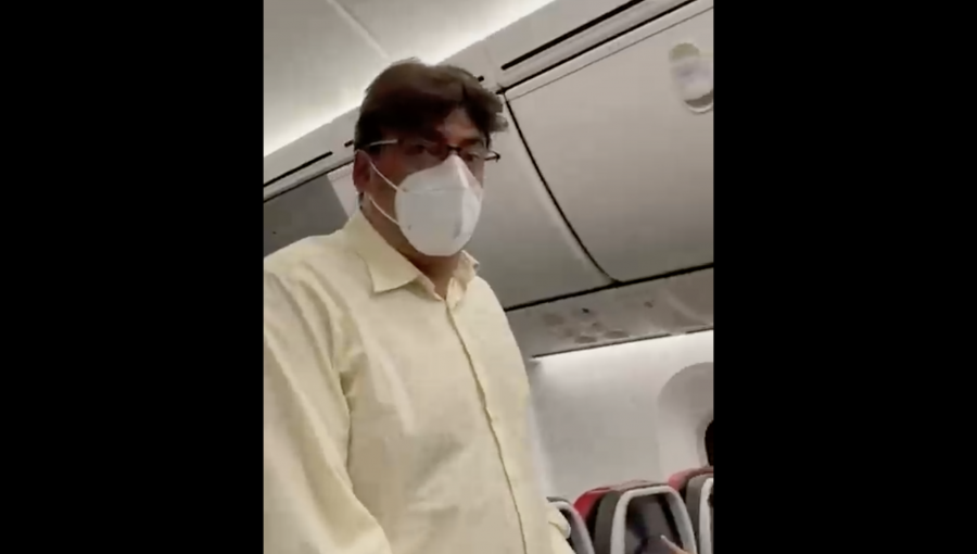 Viralizan funa contra Daniel Jadue: Alcalde de Recoleta fue insultado por pasajero de avión