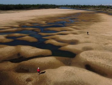 Las impactantes imágenes de la mayor sequía en 77 años del río Paraná, el segundo más largo de Sudamérica