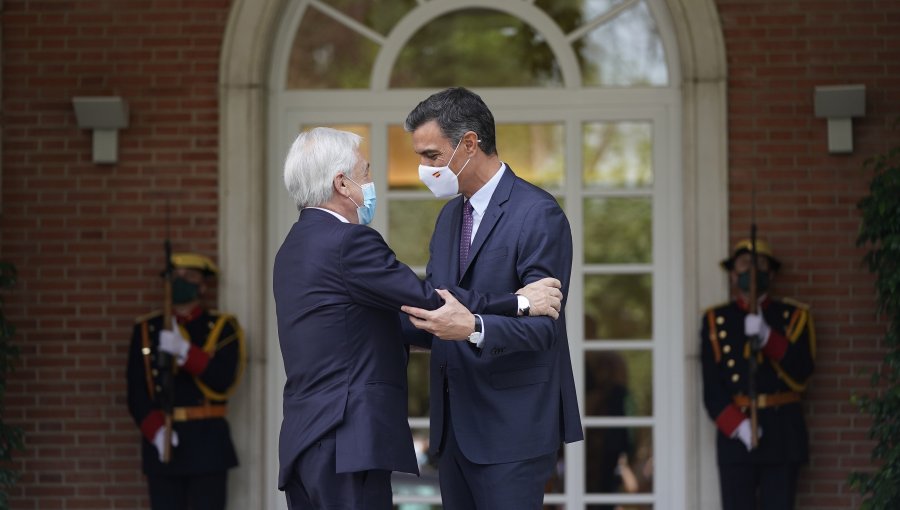 Pandemia, acuerdo con la Unión Europea y cambio climático marcan cita entre Piñera y Pedro Sánchez