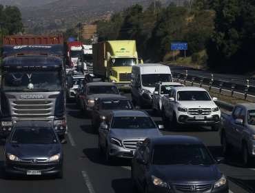 Hasta 300 mil vehículos se espera que arriben a la región de Valparaíso durante Fiestas Patrias