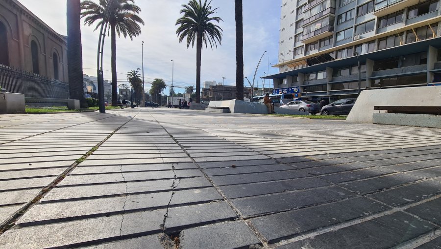 SERVIU reparará históricas plazas de Viña del Mar tras últimos actos vandálicos