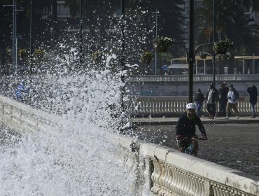 Emiten nuevo aviso especial por marejadas anormales entre Arica y Aysén