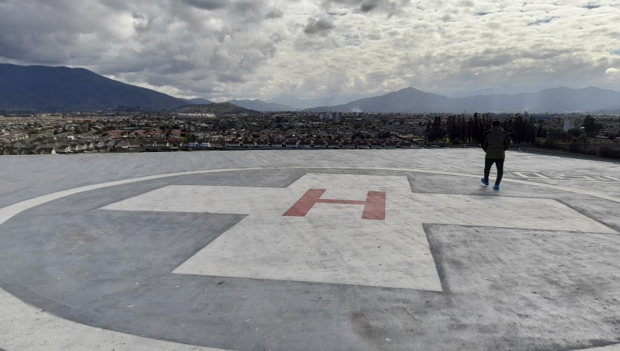 Helipuerto del Hospital Biprovincial Quillota - Petorca permitirá traslado de pacientes de alta gravedad