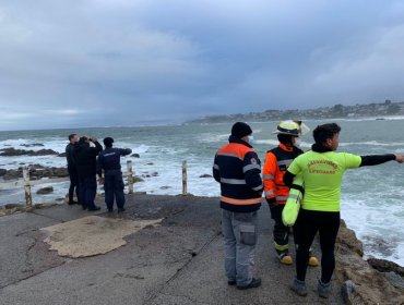 El Quisco: Encuentran el cuerpo del hombre que ingresó al mar pese a marejadas
