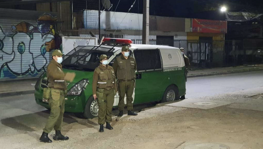 Carabinero resulta gravemente herido tras ser apuñalado por la espalda por un delincuente en Quilicura
