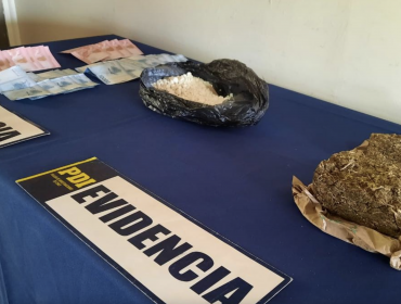 PDI detiene a sujetos que comercializaban droga en sector sur de Los Andes