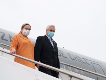 Presidente Piñera arriba a Colombia y da inicio a su gira que incluye a Uruguay y Paraguay