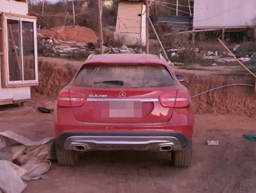 Denuncia por presencia de un automóvil abandonado permitió hallar y recuperar seis vehículos robados en Villa Alemana
